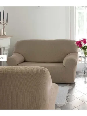 Koupit Online Potah na sedací soupravu multielastický Cagliari - béžový