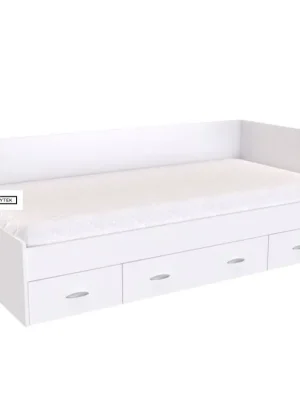 Oblíbený Lůžko PLUTO s úložným prostorem - bílý lesk, antracit, aj.