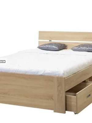 Zvýšené fran. lůžko AMÉLIE s 1 zvýšeným čelem Nejlepší Volba