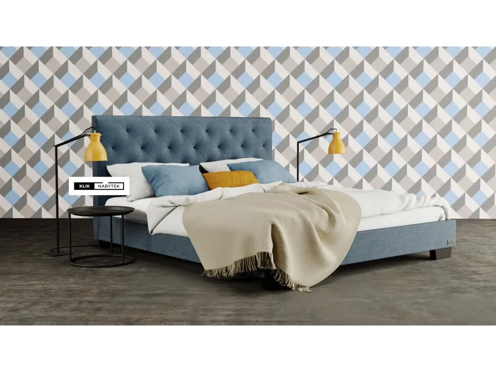 Čalouněná postel ALESIA boxspring Horká Nabídka