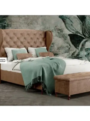 Čalouněná postel MELVA boxspring Super Cena