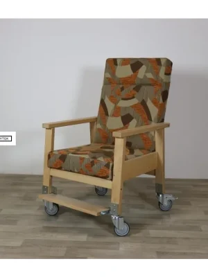Křeslo pro seniory JAKUB s kolečky Nejlepší Volba