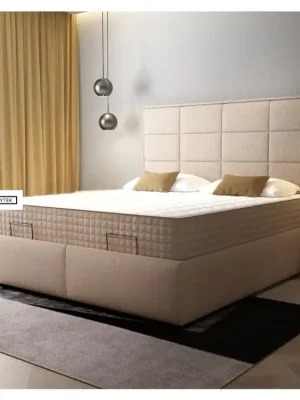Blanář čalouněná dvoulůžková postel IRUMA - boxbed Horká Nabídka