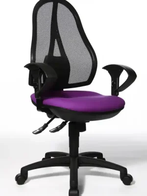 Ergonomická židle na kolečkách Topstar OPEN POINT SY – více barev Topstar - Čalounění Top Star G21 - červená Nakupujte Hned