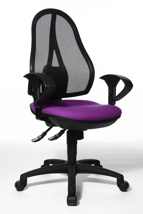 Odeslání Ihned Ergonomická židle na kolečkách Topstar OPEN POINT SY – více barev Topstar - Čalounění Top Star G23 - šedá