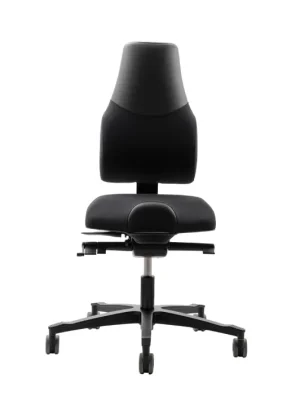 Cenový Hit Zdravotní židle THERAPIA STANDI standardní látková – na míru, s područkami, více barev - Therapia Standi HX50/CX19 BLACK