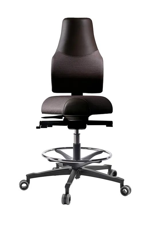 Levný Zdravotní židle THERAPIA STANDI zvýšená - na míru, eko kůže, více barev - Therapia Standi NX20/CX20 BROWN