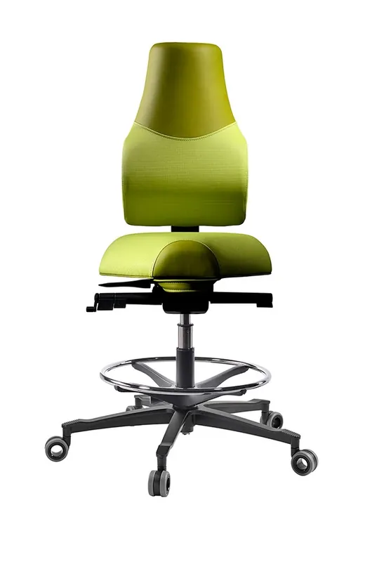 Zdravotní židle THERAPIA STANDI zvýšená - na míru, eko kůže, více barev - Therapia Standi NX17/CX17 GREEN Dokud Zásoby Vydrží