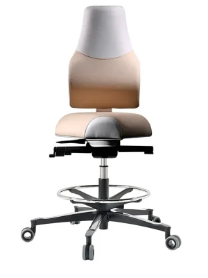 Dokud Zásoby Vydrží Zdravotní židle THERAPIA STANDI zvýšená - na míru, eko kůže, více barev - Therapia Standi NX21/CX15 CREAM MEDIC