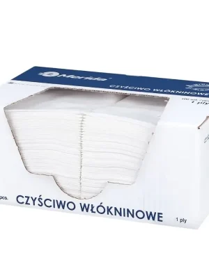Autentický Čistivo z netkané textilie 100 ks, bílá