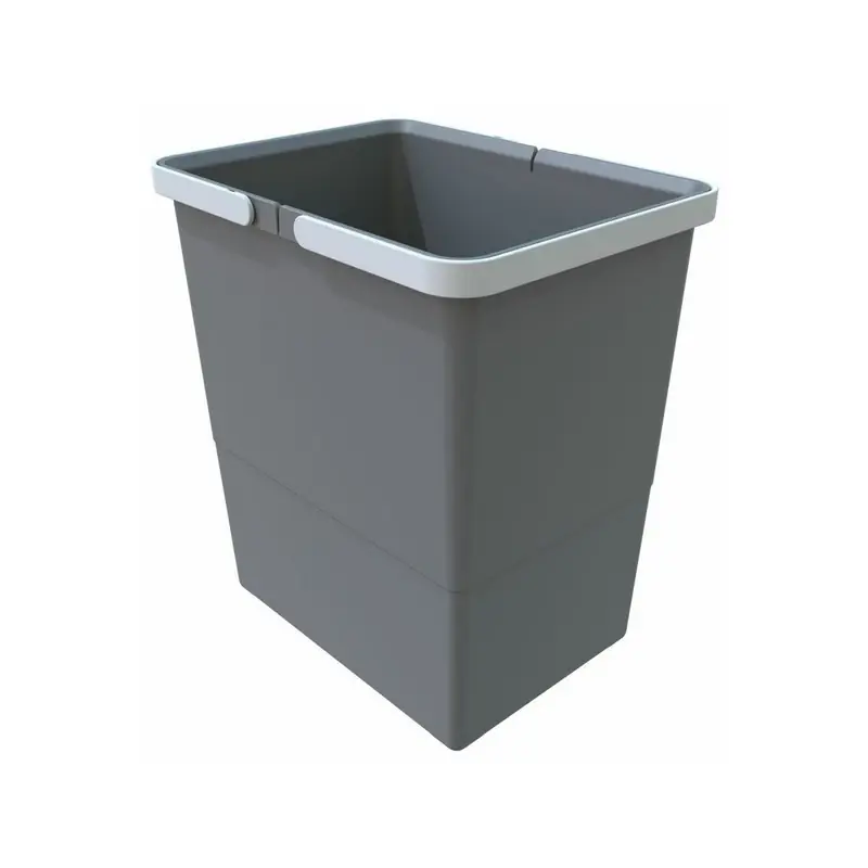 Odpadkový koš s rukojeťmi 18 l, šedá Super Cena