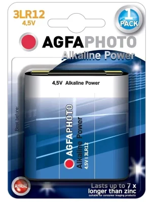 Akční Cena Power alkalická baterie AgfaPhoto 4,5 V, blistr 1 ks, alkalická