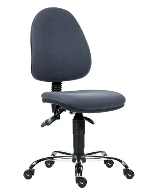 Pracovní židle Panther Antistatic bez područek, šedá Levný