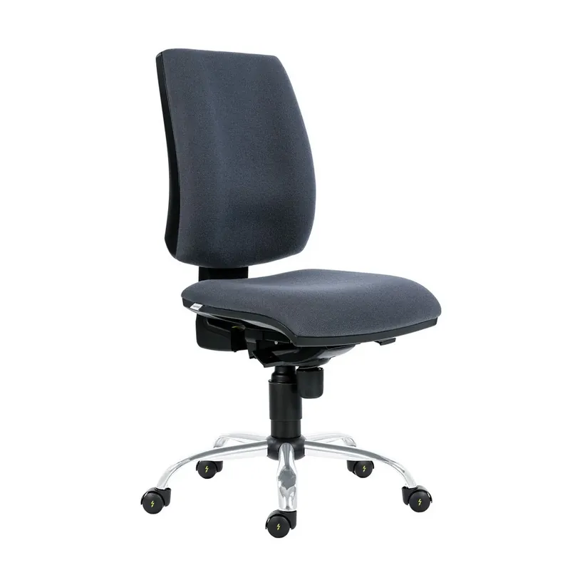 Cenově Výhodný Pracovní židle Sync Antistatic bez područek, šedá