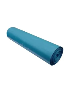 Pytle na odpad z LDPE 120 l – 40 µm 25 ks, modrá Značkový