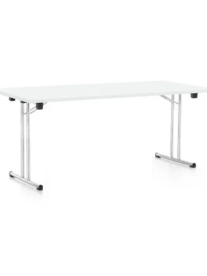 Skládací stůl 180 x 80 cm, bílá Nejlepší Volba
