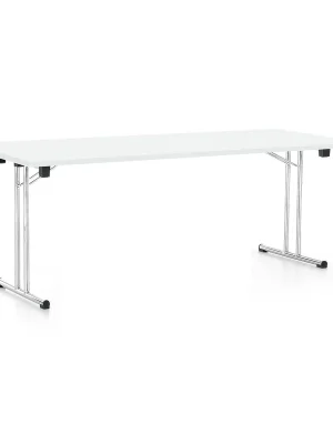 Skládací stůl 200 x 80 cm, bílá Speciální Cena