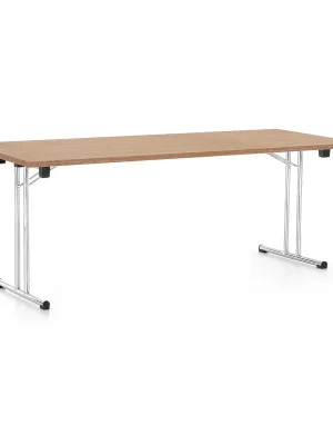Nejlepší Volba Skládací stůl 200 x 80 cm, dub