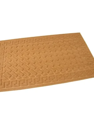 Akční Nabídka Textilní čisticí rohož Bricks Deco 45 x 75 x 1 cm, hnědá