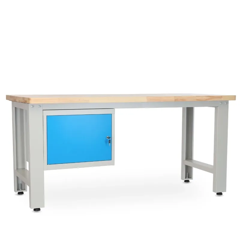 Akce Dílenský stůl Solid OAK-10, 180 cm, závěsný box, dub