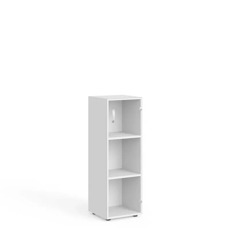 Střední skříň Manager 39,9 x 42,2 x 119,5 cm, pravá, bílá Levný