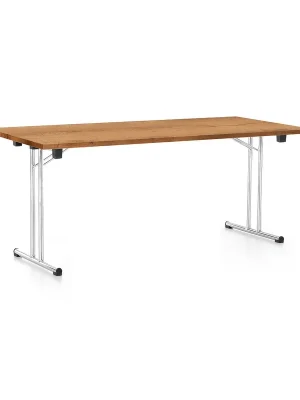 Skládací stůl 180 x 80 cm, dub zlatý Speciální Cena