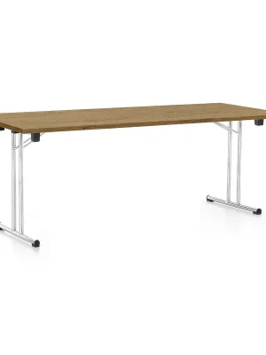 Horká Nabídka Skládací stůl 200 x 80 cm, dub kamenný