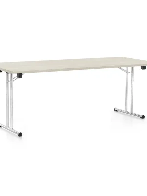 Skládací stůl 200 x 80 cm, bílý jasan Super Cena