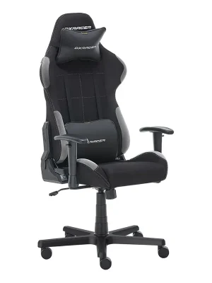 Herní židle DXRacer FORMULA, látková, černá / šedá Ihned K Objednání
