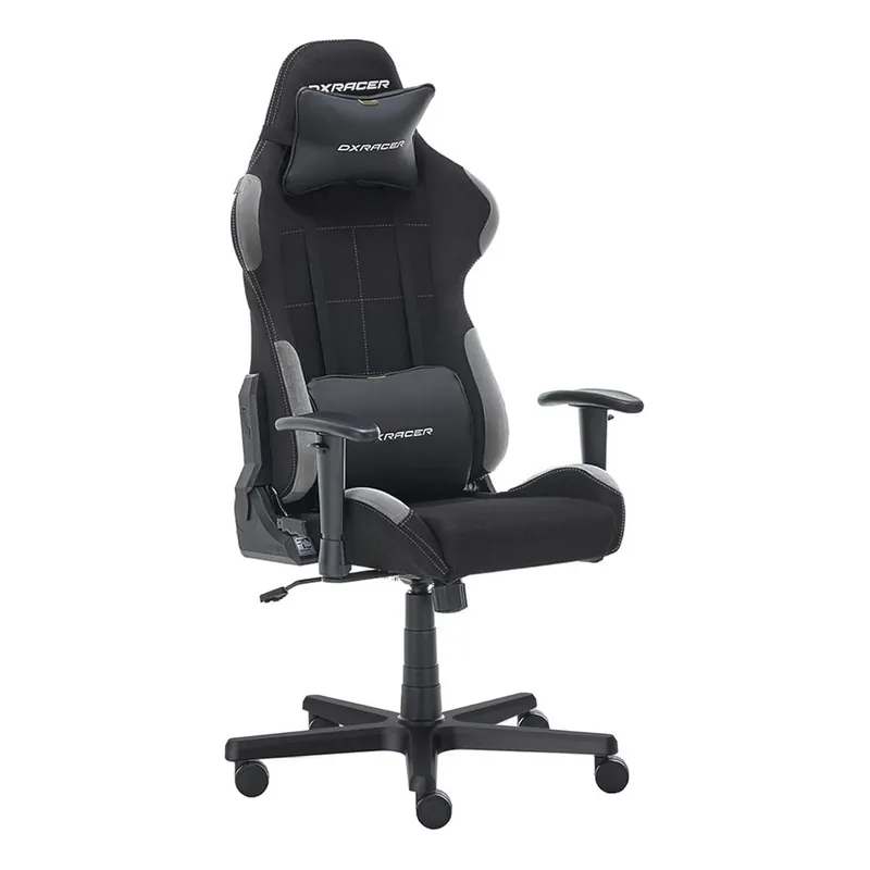 Herní židle DXRacer FORMULA, látková, černá / šedá Ihned K Objednání