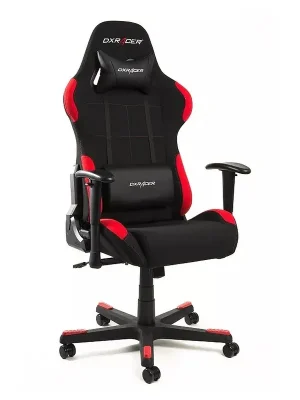 Herní židle DXRacer OH/FD01/NR, látková, černá / červená Top Prodej