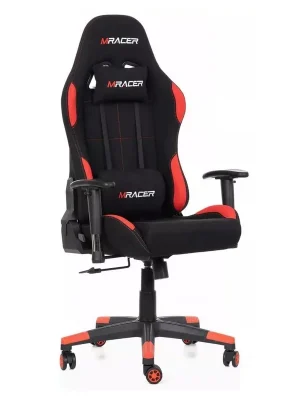 Nejlepší Cena Herní židle MRacer, látková, černá / červená
