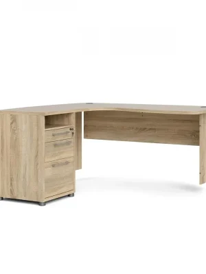 Nízká Cena Deska psacího stolu Modulo 159 x 150,5 cm rohová, dub sonoma