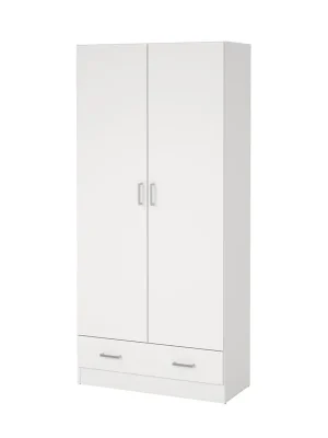 Akční Cena Šatní skříň Sid 80 x 36 x 170 cm, bílá
