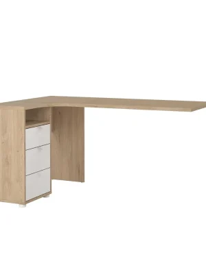 Koupit Online Deska rohového psacího stolu Sigal 150 x 99,6 cm, hikora jackson / bílá