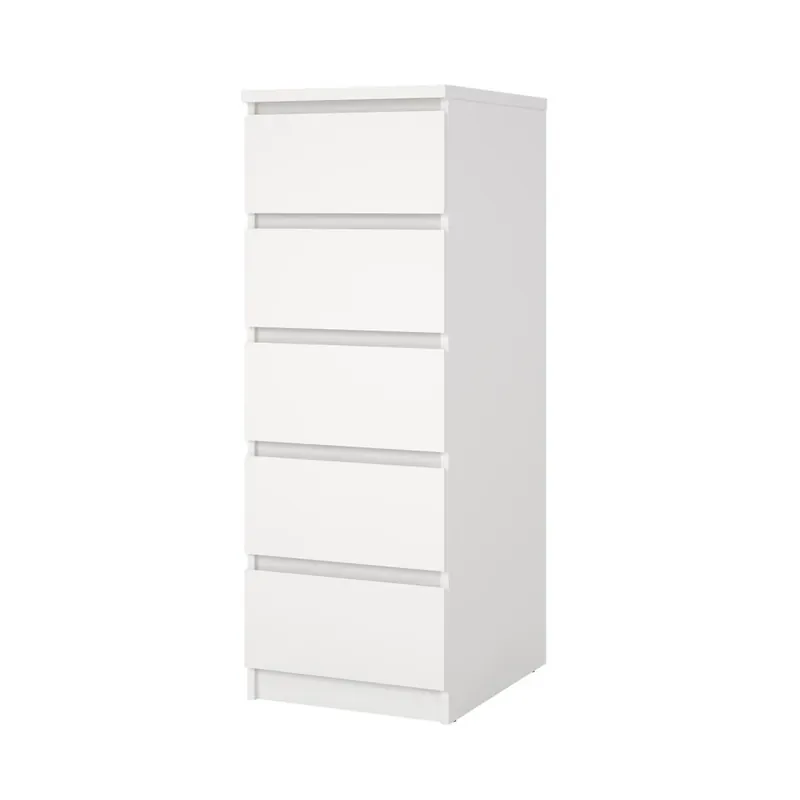 Komoda Simplicity 40 x 50 x 111,5 cm, bílá Akce