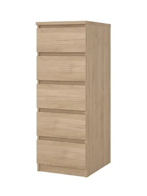 Komoda Simplicity 40 x 50 x 111,5 cm, hikora jackson Nejlepší Volba