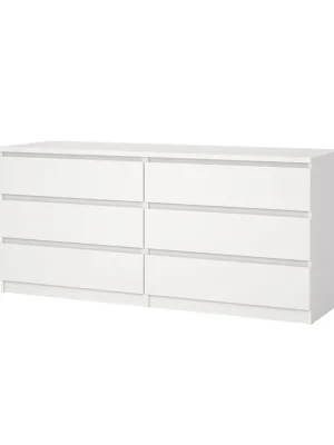 Komoda Simplicity 154 x 50 x 70 cm, bílá Nejlepší Volba