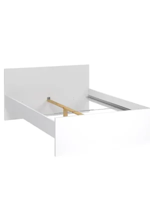 Výprodej Postel Simplicity 140 x 200 cm, bílý lesk