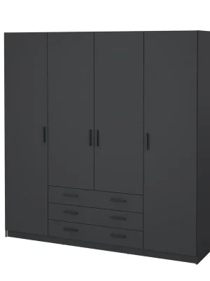 Nejprodávanější Šatní skříň Spike III, šedá