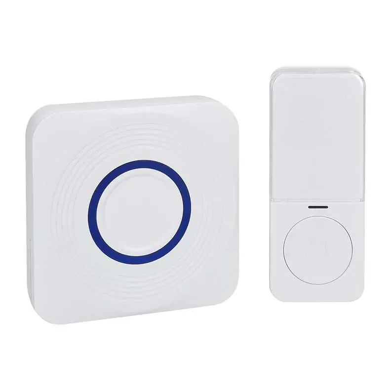 Bezdrátový zvonek bateriový / USB 1L73, 200m, learning code, bílá Ihned K Objednání