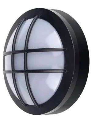 Cenově Výhodný LED venkovní světlo WO753 - kruh 17 cm, černá