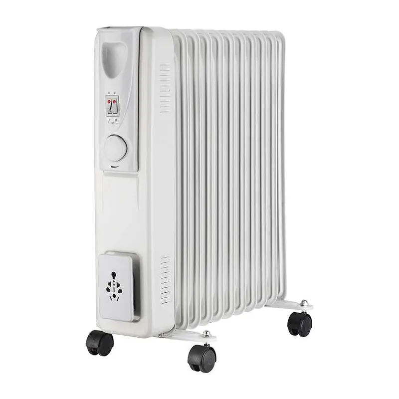 Olejový radiátor OR02 2500W, bílá Rychlé Dodání