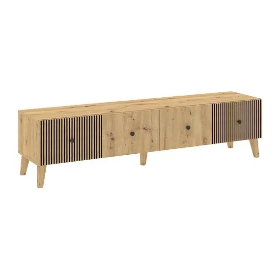 Koupit Online TV stolek Laranga, dub artisan / černá
