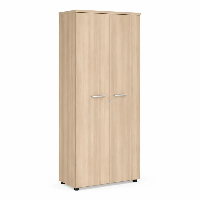 Hit Sezóny Vysoká šatní skříň Praktik 80 x 40 x 182,1 cm, akát světlý