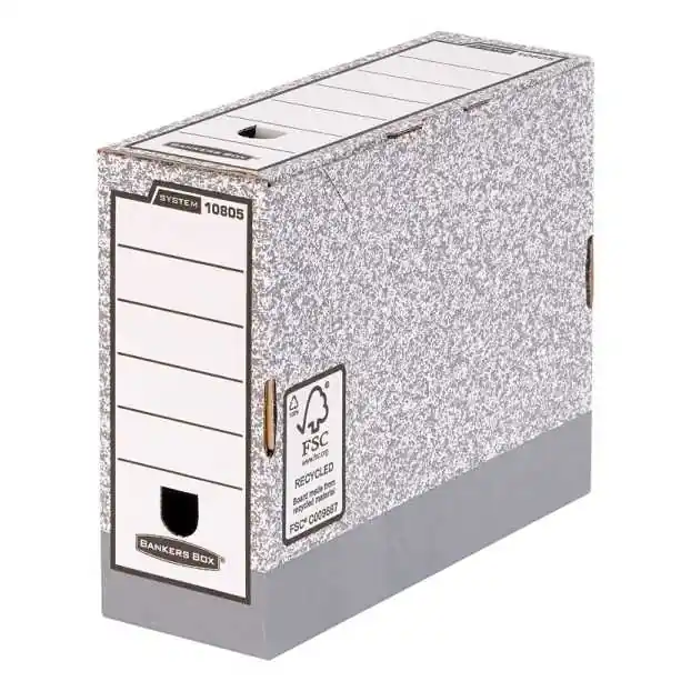 Tovární Cena Archivační box Fellowes Bankers Box 100 mm - 10 ks, šedá