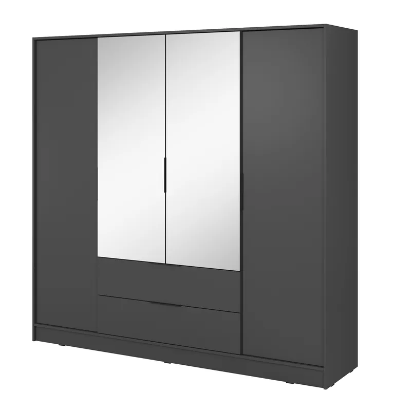 Šatní skříň KELLY 3 - grafit Výprodej