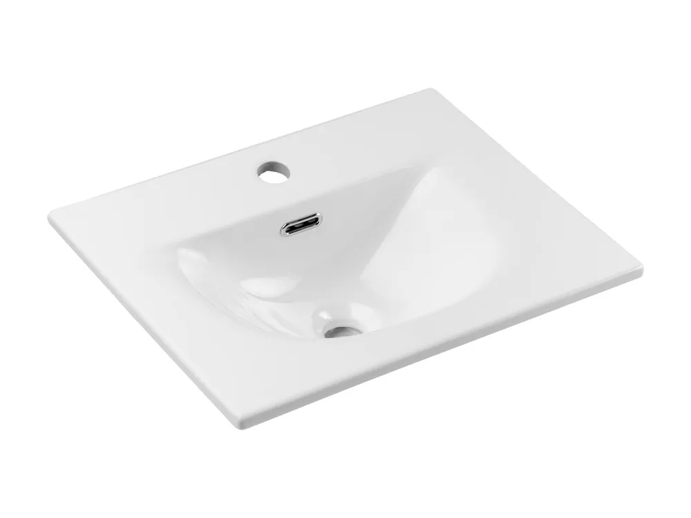 Novinka Keramické zápustné umyvadlo SKY 3 - 50 cm